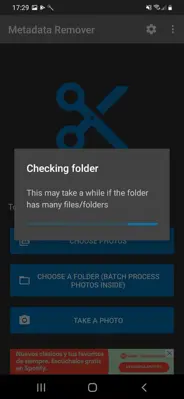 Photo Metadata Remover android App screenshot 1